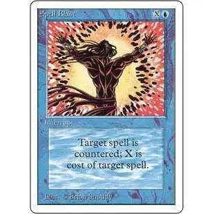 MtG Unlimited Common Spell Blast [Lightly Played]