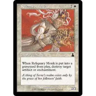MtG Urza's Destiny Common Reliquary Monk #14 [Moderately Played]