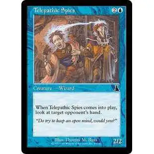 MtG Urza's Destiny Common Foil Telepathic Spies #47