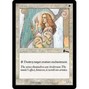 MtG Urza's Legacy Common Devout Harpist #6 [Lightly Played]