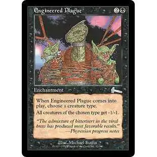 MtG Urza's Legacy Uncommon Engineered Plague #51