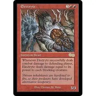 MtG Urza's Saga Rare Electryte #183