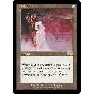 MtG Urza's Saga Rare Lifeline #299