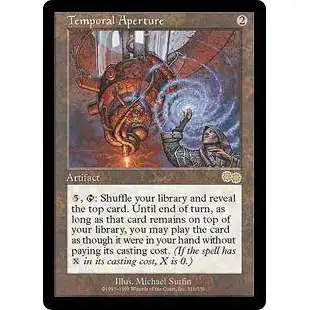 MtG Urza's Saga Rare Temporal Aperture #310