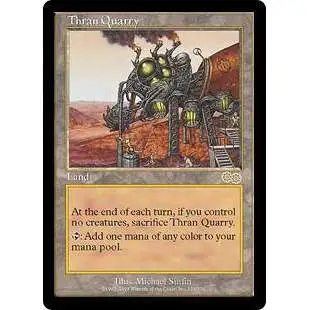 MtG Urza's Saga Rare Thran Quarry #329