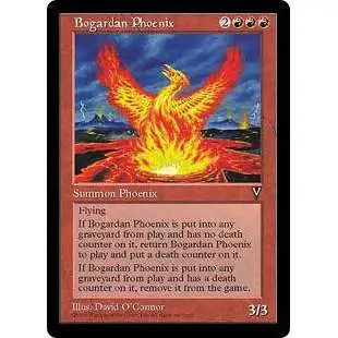 MtG Visions Rare Bogardan Phoenix