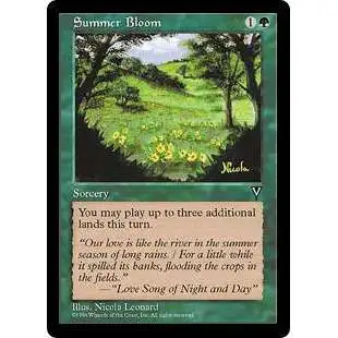 MtG Visions Uncommon Summer Bloom