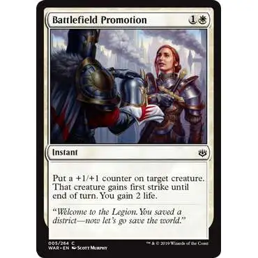 MtG Trading Card Game War of the Spark Common Battlefield Promotion #5