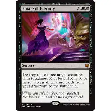 MtG Trading Card Game War of the Spark Mythic Rare Finale of Eternity #91