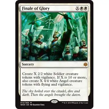 MtG Trading Card Game War of the Spark Mythic Rare Finale of Glory #12