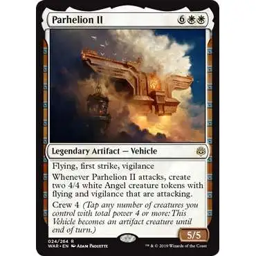 MtG Trading Card Game War of the Spark Rare Parhelion II #24