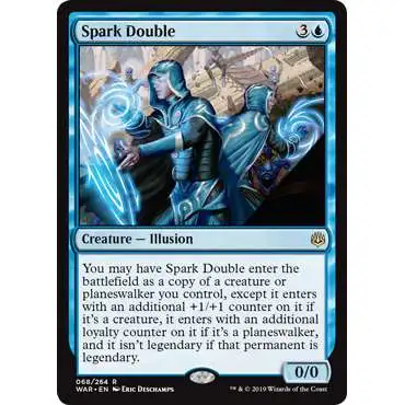 MtG Trading Card Game War of the Spark Rare Spark Double #68