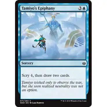 MtG Trading Card Game War of the Spark Common Tamiyo's Epiphany #71