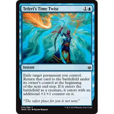 MtG Trading Card Game War of the Spark Common Teferi's Time Twist #72