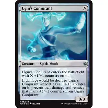 MtG Trading Card Game War of the Spark Uncommon Foil Ugin's Conjurant #3