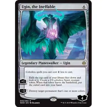 MtG Trading Card Game War of the Spark Rare Ugin, the Ineffable #2