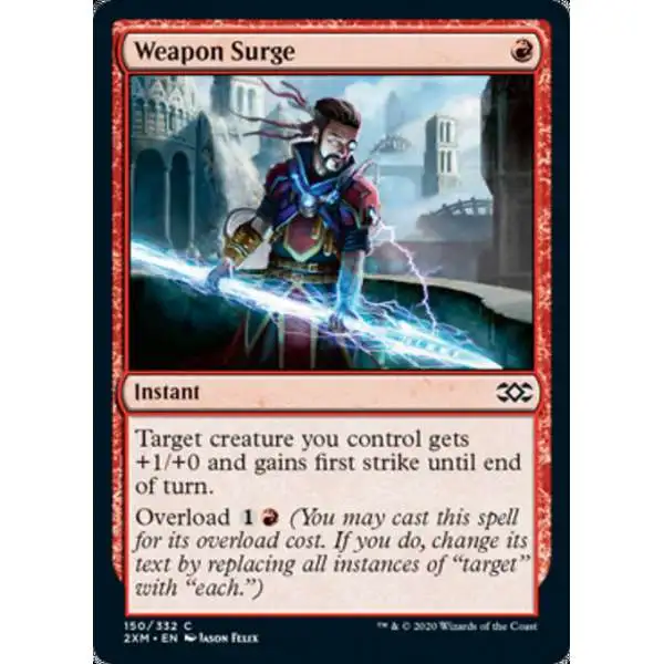 MtG Double Masters Common Weapon Surge #150