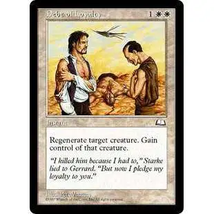 MtG Weatherlight Rare Debt of Loyalty