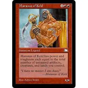 MtG Weatherlight Rare Maraxus of Keld