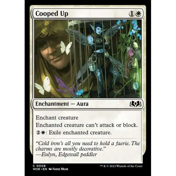 MtG Wilds of Eldraine Common Cooped Up #8