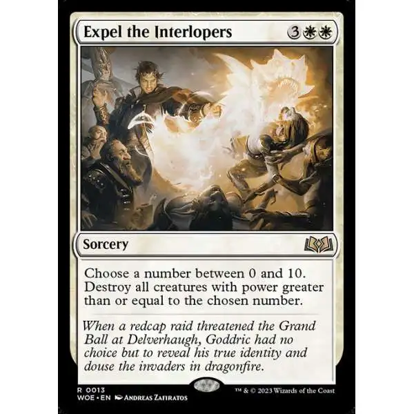 MtG Wilds of Eldraine Rare Expel the Interlopers #13