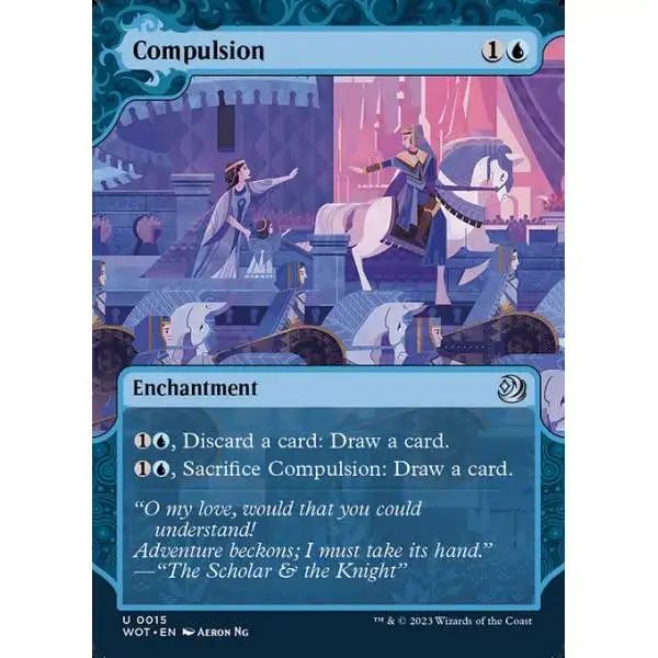 MtG Wilds of Eldraine: Enchanting Tales Uncommon Foil Compulsion #15