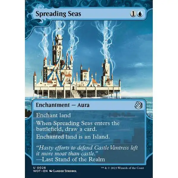 MtG Wilds of Eldraine: Enchanting Tales Uncommon Spreading Seas #26