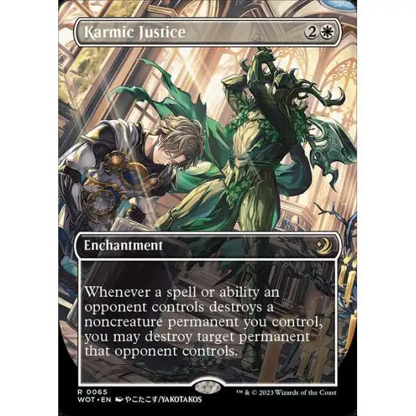mtg wilds of eldraine anime cards Sneak Attack (Anime Borderless) [Wilds Eldraine: Enchanting Tales] Pay 1 life Polluted Bonds (#75) (anime) (borderless)