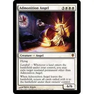 MtG Worldwake Mythic Rare Admonition Angel #1