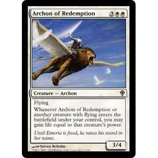 MtG Worldwake Rare Foil Archon of Redemption #3