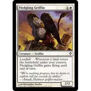 MtG Worldwake Common Fledgling Griffin #5
