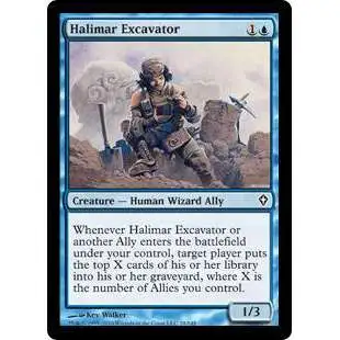 MtG Worldwake Common Halimar Excavator #29