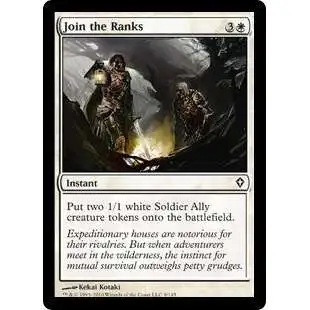 MtG Worldwake Common Join the Ranks #9