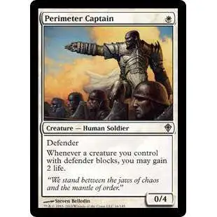 MtG Worldwake Uncommon Perimeter Captain #16
