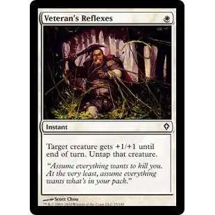 MtG Worldwake Common Veteran's Reflexes #23