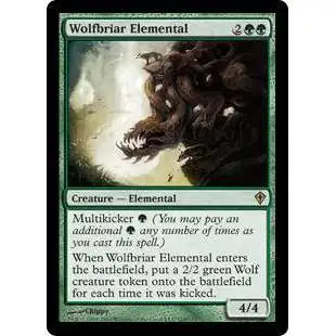 MtG Worldwake Rare Wolfbriar Elemental #118
