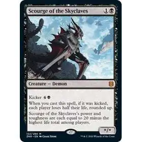 MtG Trading Card Game Zendikar Rising Mythic Rare Scourge of the Skyclaves #122