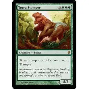 MtG Trading Card Game Zendikar Rare Terra Stomper #187