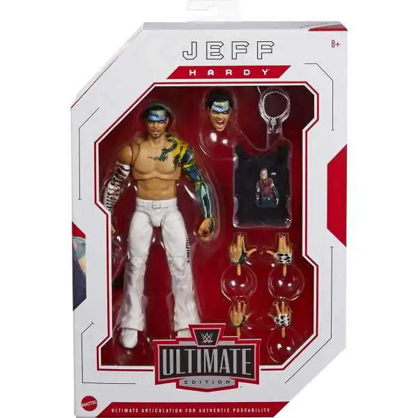 WWE Wrestling Ultimate Edition Wave 14 Jeff Hardy 7 Action Figure