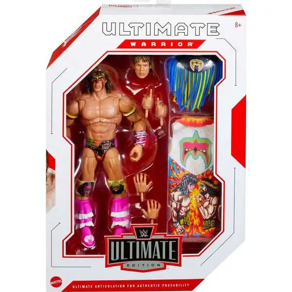 WWE Wrestling Ultimate Edition Wave 15 Ultimate Warrior Action Figure