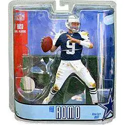 McFarlane Toys NFL Dallas Cowboys Sports Picks Football Series 15 Tony Romo Action Figure [Thanksgiving Day Blue Jersey Variant]