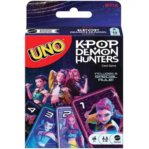 UNO KPop Demon Hunters Card Game