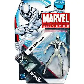 Marvel Universe Series 19 Spider-Man Action Figure #14 [White & Black Costume]