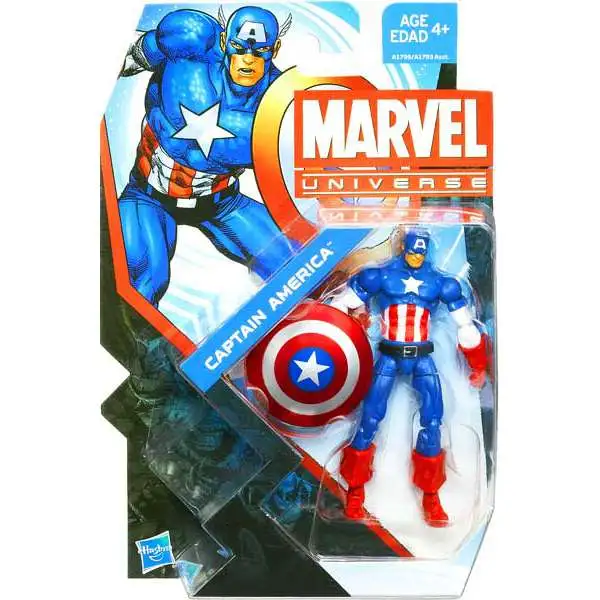 Marvel Universe Series 22 Captain America Action Figure #4