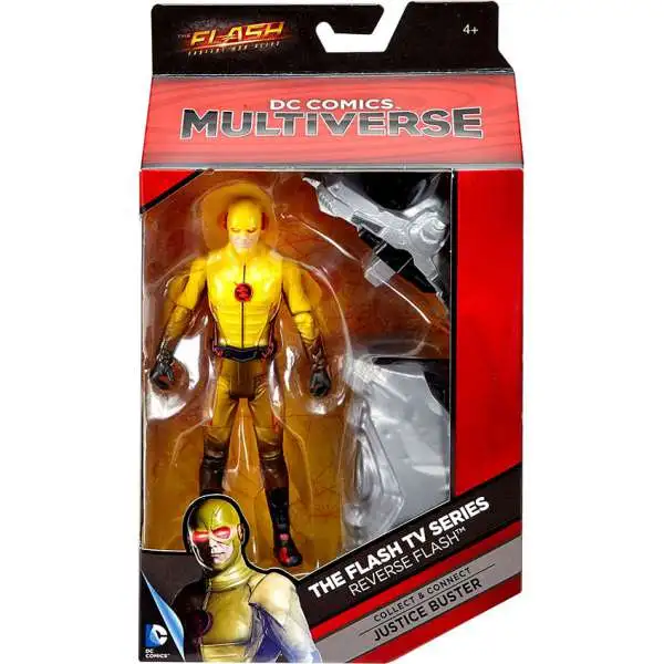 DC Flash TV Series Multiverse Justice Buster Series Reverse Flash Action Figure