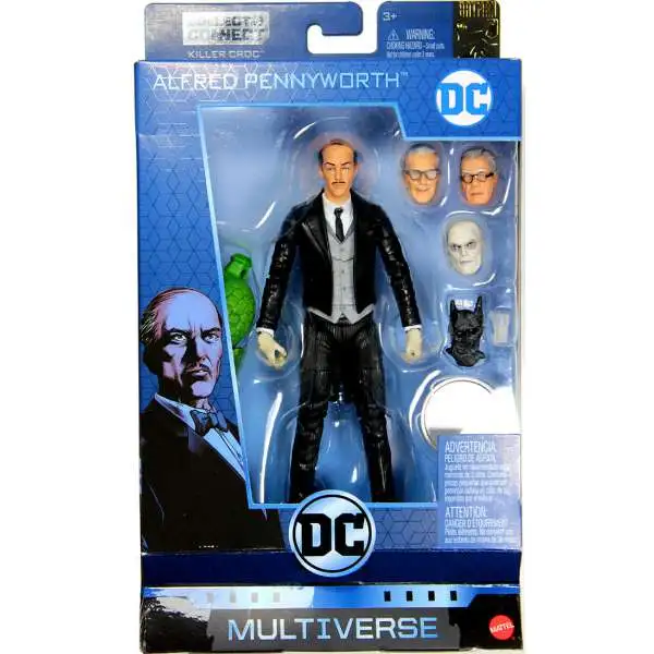 DC Multiverse Killer Croc Series Alfred Pennyworth Action Figure