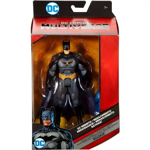 DC Rebirth Multiverse Rookie Series Batman (Core Suit) Action Figure