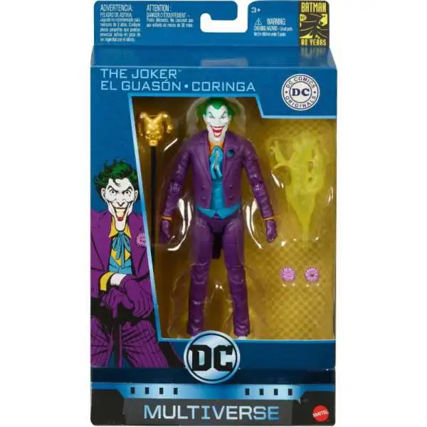 DC Multiverse Batman 80 Years Series Joker Action Figure
