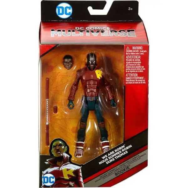 DC We Are Robin Multiverse Rookie Series Duke Thomas Action Figure [Damaged Package]