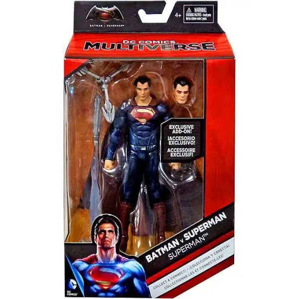 DC Batman V Superman: Dawn of Justice Multiverse Grapnel Blaster Series Superman Exclusive Action Figure [Exclusive Add-On]